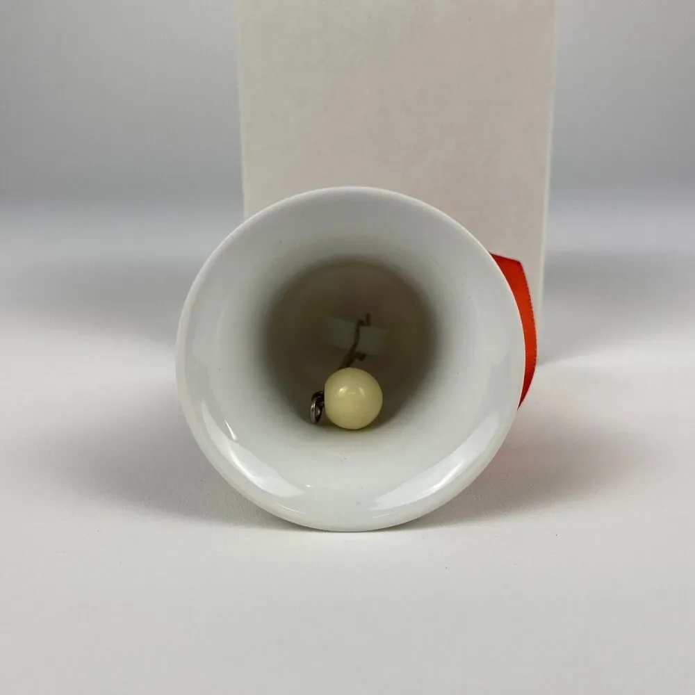 VTG Hutschenreuther Germany Porcelain Christmas Bell Ornament Baltic Sea 1994